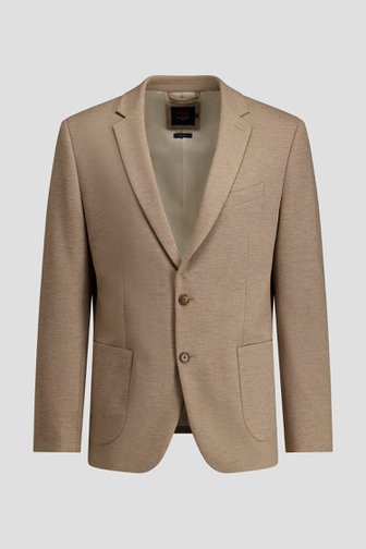 Voorkant van Beige blazer - Regular fit door Dansaert Blue voor Heren