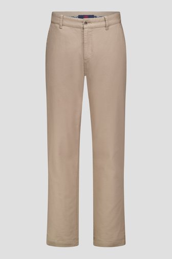 Voorkant van Beige chino  door Dansaert Blue voor Heren