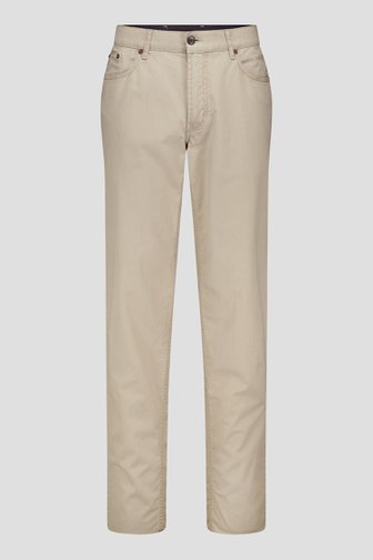 Voorkant van Beige chino - Jackson - Regular fit door Brassville voor Heren