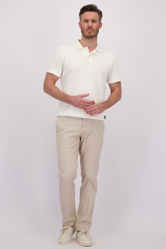 Voorkant van Beige chino - Louisiana - regular fit  door Brassville voor Heren