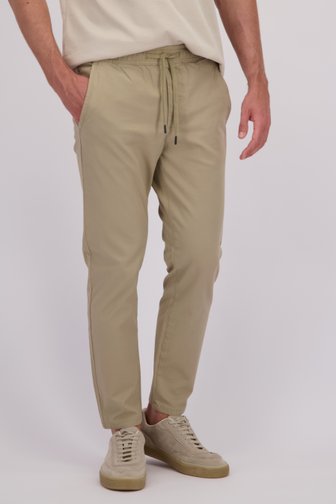Beige chino met elastische tailleband van ONLY & SONS voor Heren