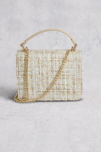 Beige handtas in bouclé van Bulaggi voor Dames