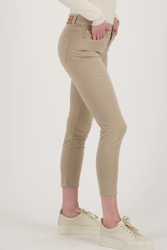 Beige jeans met 7/8 lengte - Slim fit van Angels voor Dames