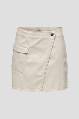 Beige overslagrok van JDY voor Dames