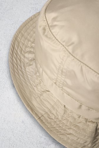 Voorkant van Beige regenhoed door Modeno voor Dames