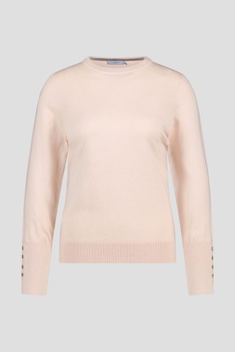 Beige/roze pull met lange mouwen van Liberty Island voor Dames