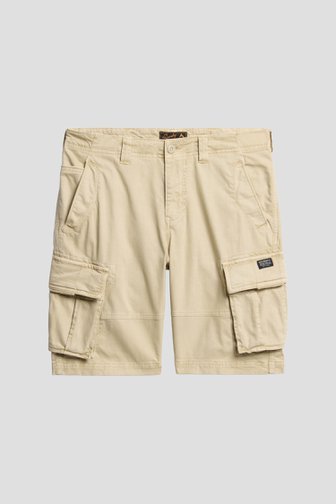 Productfoto 2 van Beige short met cargozakken door Superdry voor Heren