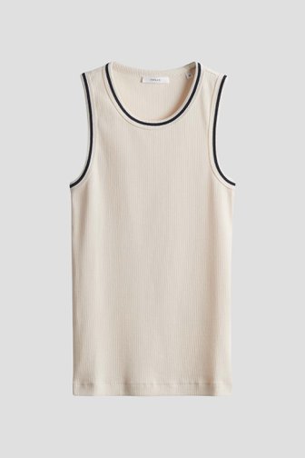 Beige top met brede schouderbandjes van Opus voor Dames