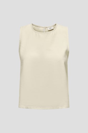 Productfoto 1 van Beige topje met overslag op de rug door JDY voor Dames
