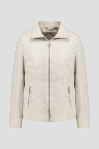 Productfoto 1 van Beige waterafstotende jas door Barbara Lebek voor Dames