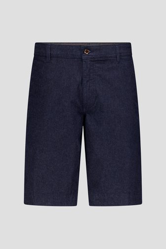 Bermuda bleu foncé effet denim de Brassville pour Hommes