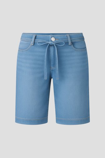 Photo produit 2 de Bermuda en denim bleu avec lien à nouer de Angels pour Femmes