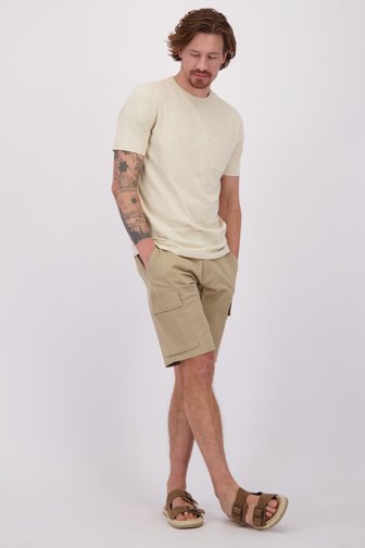 Le devant de Bermuda gris clair de Ravøtt pour Hommes