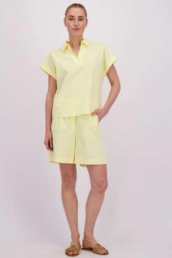 Le devant de Bermuda jaune clair de Liberty Island pour Femmes