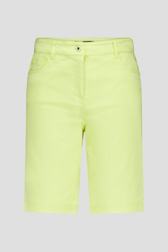 Bermuda jaune de Claude Arielle pour Femmes