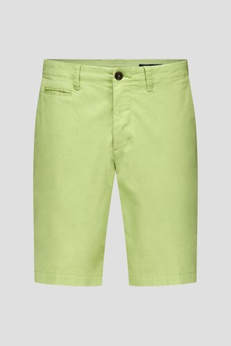 Bermuda vert clair en coton stretch  de Dansaert Blue pour Hommes