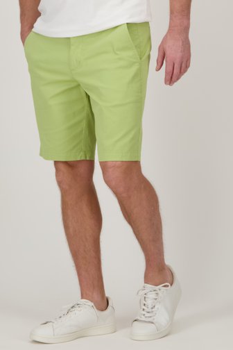 Bermuda vert clair en coton stretch  de Dansaert Blue pour Hommes