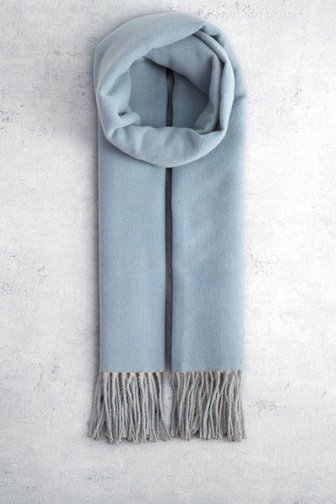 Liberty Island Blauw-beige sjaal