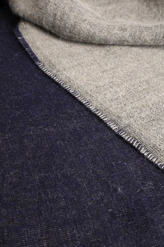 Voorkant van Blauw-grijze sjaal door Modeno voor Heren