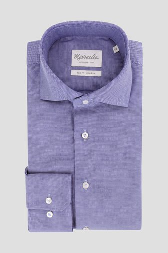 Blauw hemd - Slim fit van Michaelis voor Heren