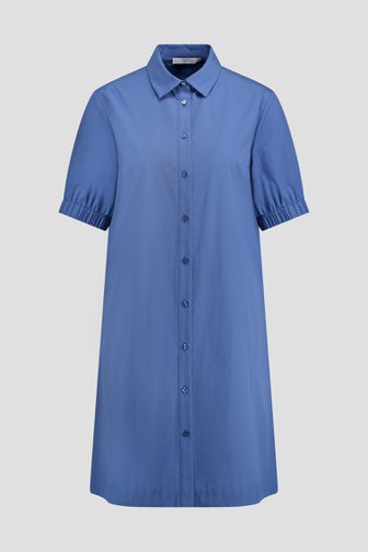 Productfoto 1 van Blauw kleedje met lange knopenlijst door Liberty Island voor Dames