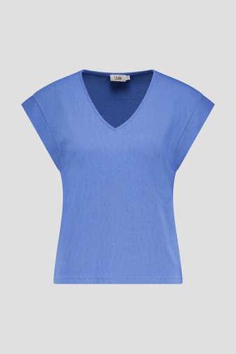 Blauw T-shirt zonder mouwen van Libelle voor Dames