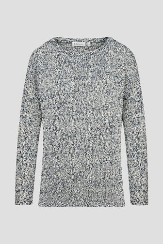 Bicalla Blauw-wit gemêleerd truitje