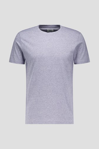 Productfoto 1 van Blauw-wit gestreept T-shirt door Casual Five voor Heren