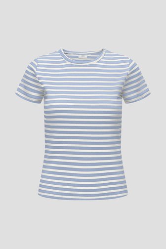 Blauw-wit gestreept T-shirt van JDY voor Dames