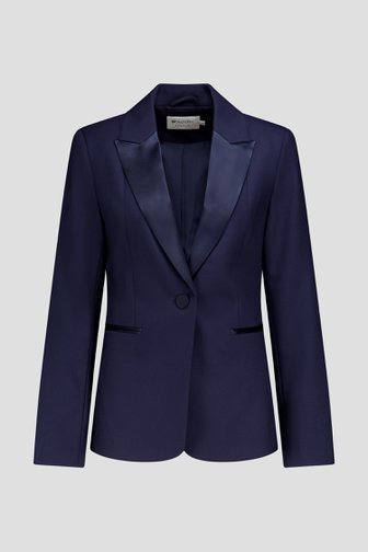 Voorkant van Blauwe blazer  door D'Auvry Studio voor Dames