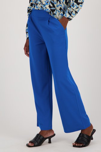 Blauwe broek met elastische taille van JDY voor Dames