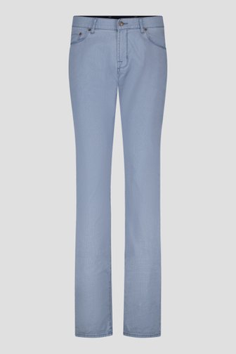 Blauwe chino met jeanslook - Jefferson - Slim fit van Brassville voor Heren