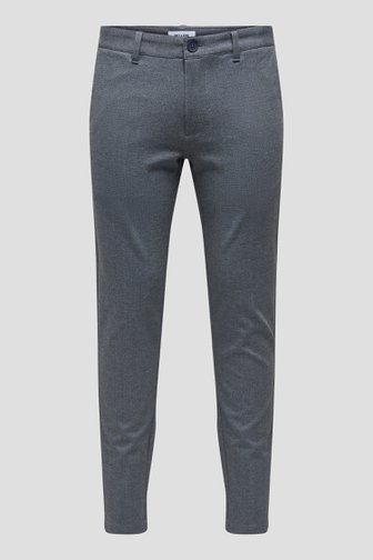 Productfoto 1 van Blauwe chino - Slim fit door Only & Sons voor Heren