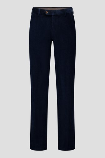 Blauwe corduroy broek - Vancouver - Regular fit van Brassville voor Heren