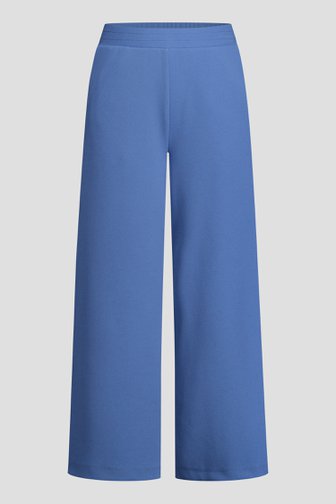 Voorkant van Blauwe culotte met stretch door Liberty Island voor Dames