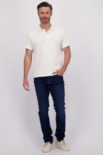 Voorkant van Blauwe denim - Venice - Slim fit door Brassville voor Heren