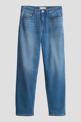 Voorkant van Blauwe enkeljeans - Barrel fit  door Opus pants voor Dames