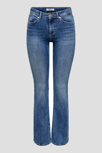 Voorkant van Blauwe jeans met studs - Flared fit door ONLY Carmakoma voor Dames