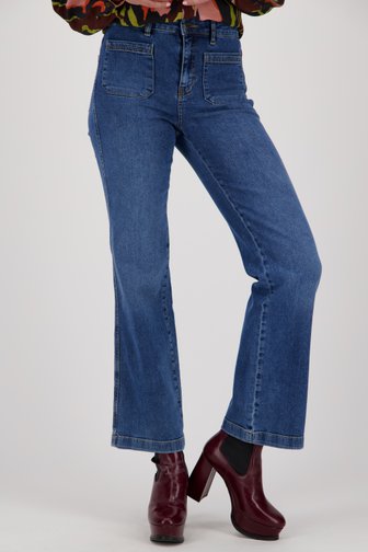 Blauwe jeans - Wide leg fit van Geisha voor Dames