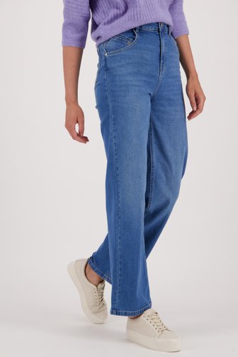 Blauwe jeans - wide leg fit van Opus voor Dames