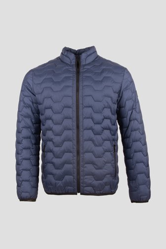 Productfoto 1 van Blauwe licht gewatteerde jas  door Gate One voor Heren