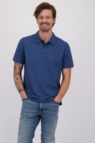 Voorkant van Blauwe polo door Camel active voor Heren