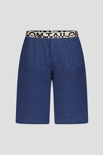 Blauwe pyjamashort van Tom Tailor voor Heren