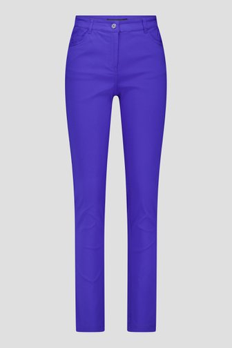 Blauwe stretchbroek van Claude Arielle voor Dames