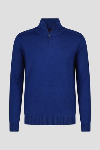 Blauwe wollen trui  van Dansaert Blue voor Heren