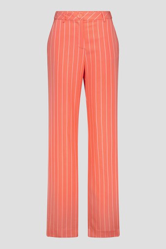 Blazer à rayures sans manches rose corail de D'Auvry pour Femmes