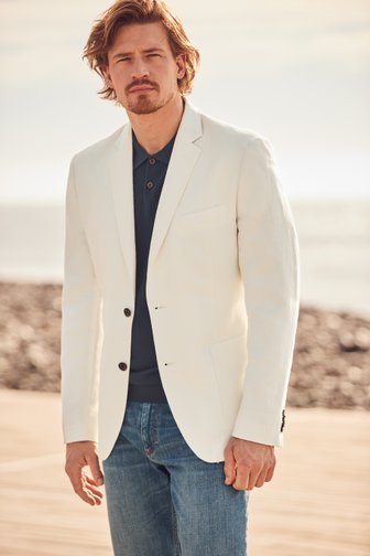 Blazer blanc - Slim fit de Upper East pour Hommes