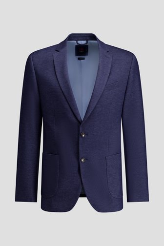 Le devant de Blazer bleu chiné de Dansaert Blue pour Hommes