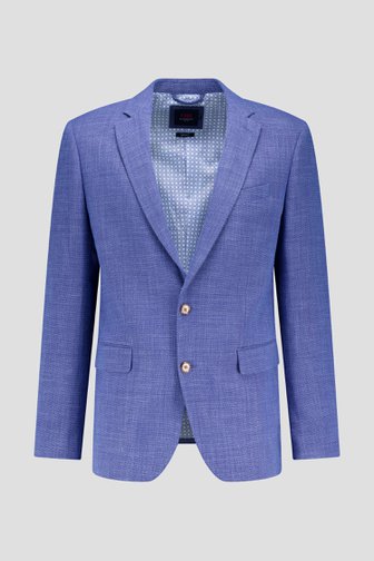 Blazer bleu mélangé - regular fit de Dansaert Blue pour Hommes