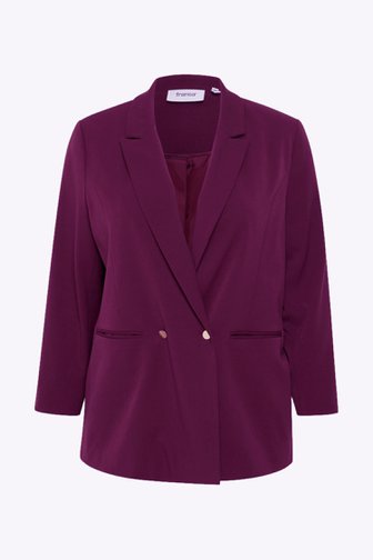 Blazer bordeaux de Fransa pour Femmes